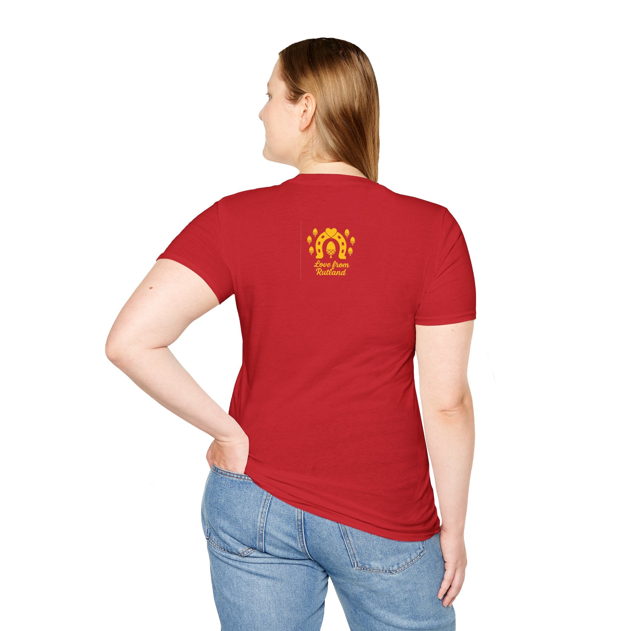 Unisex Softstyle T-Shirt with Classic Logo Design