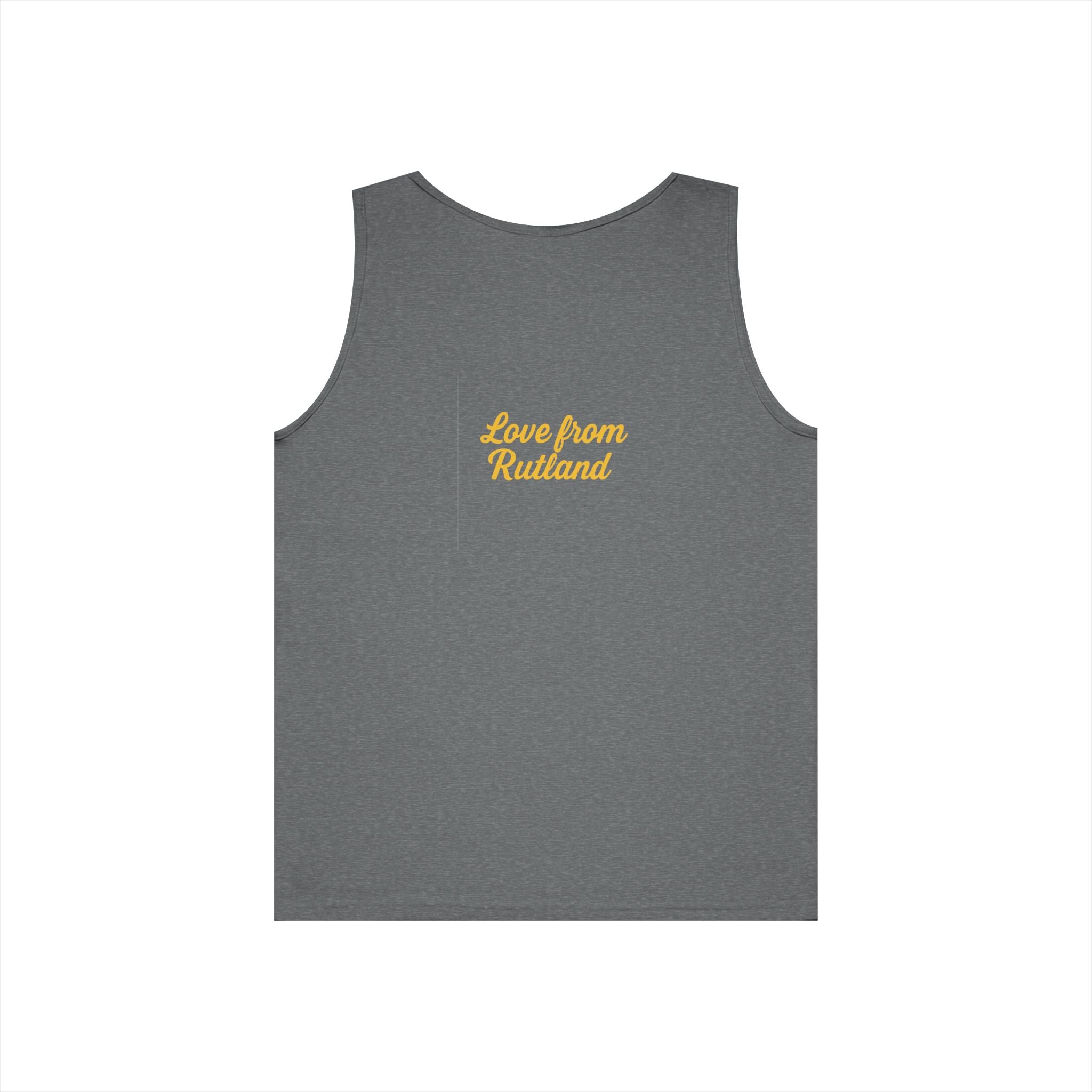 Sunshine Goddess Unisex Heavy Cotton Tank Top, Summer Style, Casual Wear, Beach Day Outfit, Gift for Her, Vacation Attire
