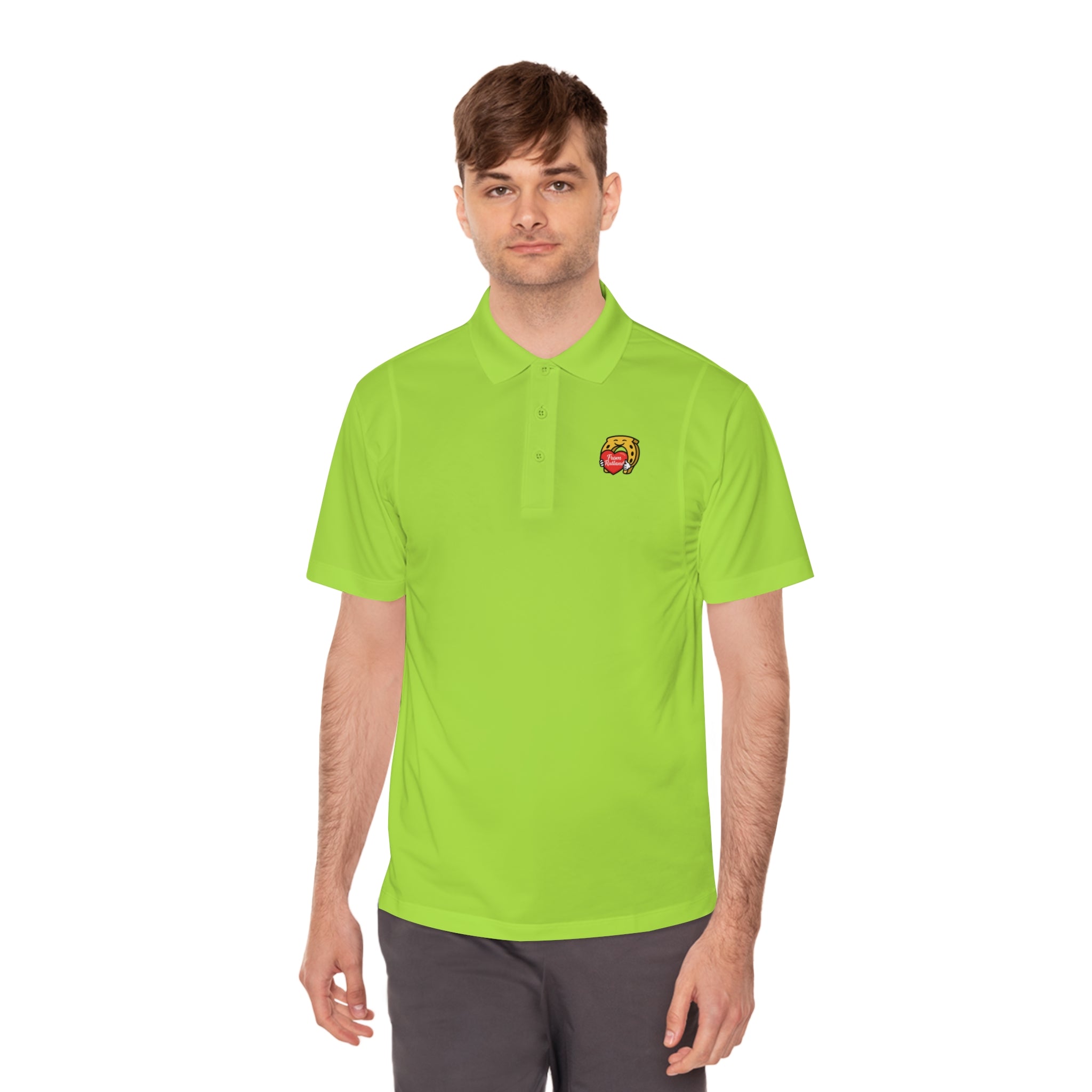Heart & Horseshoe Men's Sport Polo Shirt