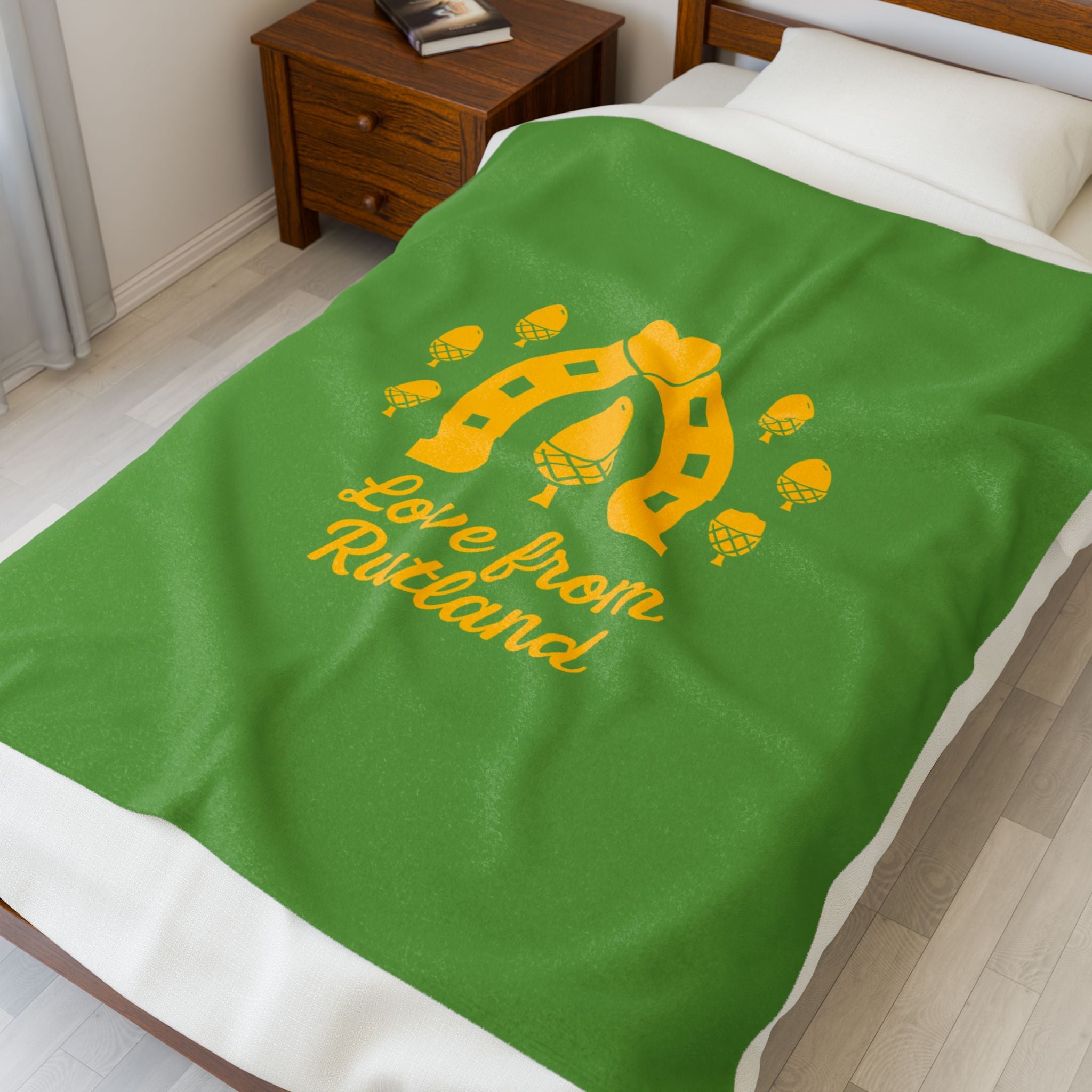 Classic Logo Velveteen Plush Blanket