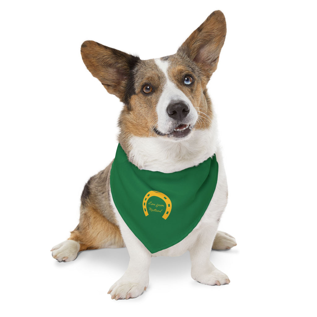 Classic Logo Pet Bandana Collar - Stylish Accessory for Dogs