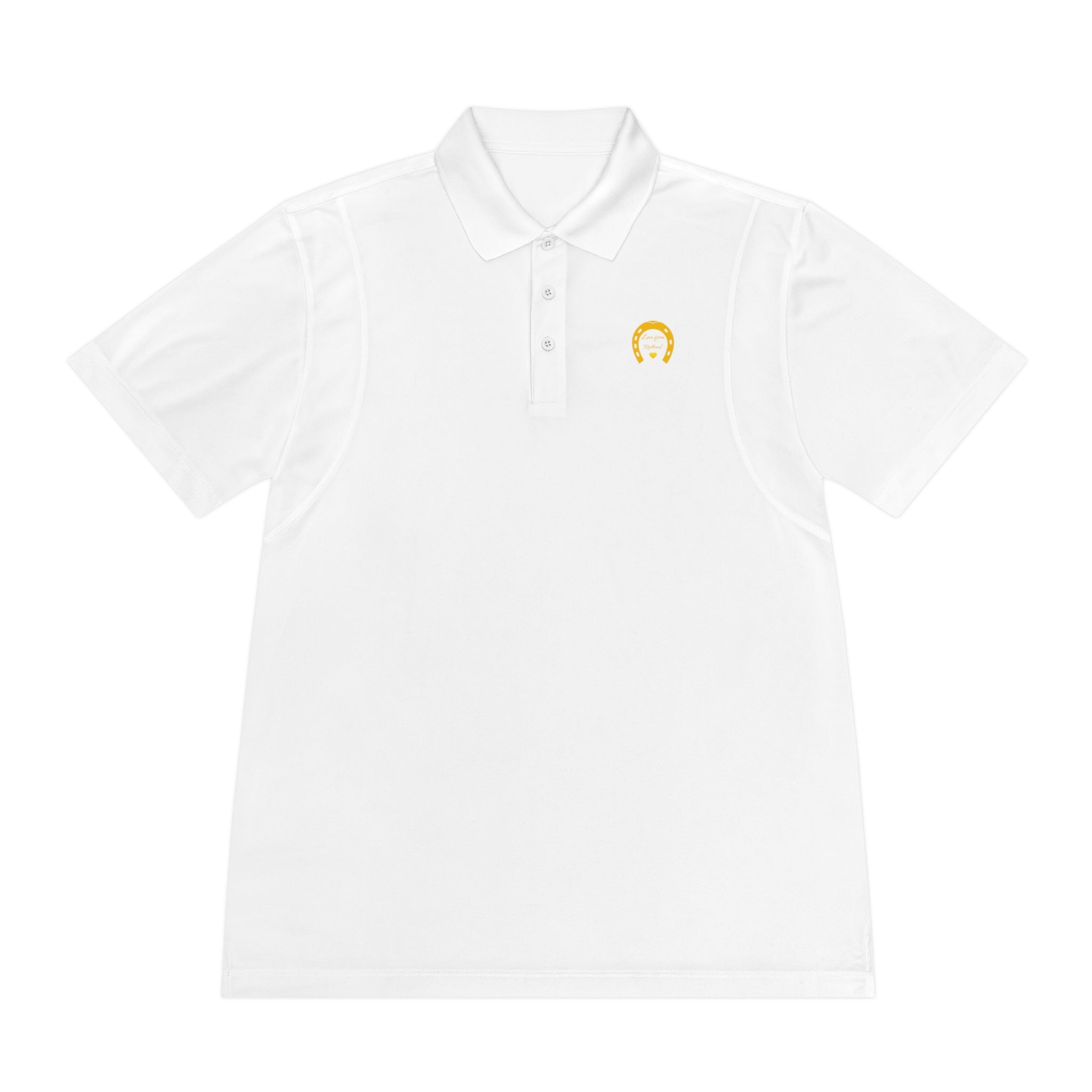 Heart & Horseshoe Men's Sport Polo Shirt