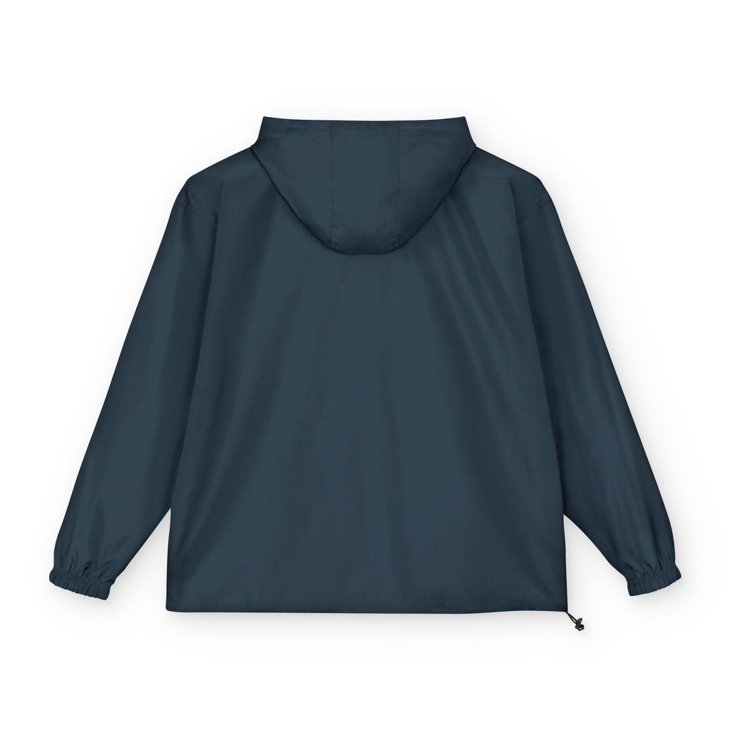 Classic Logo Champion Outdoor Anorak Jacket - Lightweight Rain Gear, Packable Windbreaker