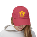 Trendy Distressed Cap with Classic Logo Design