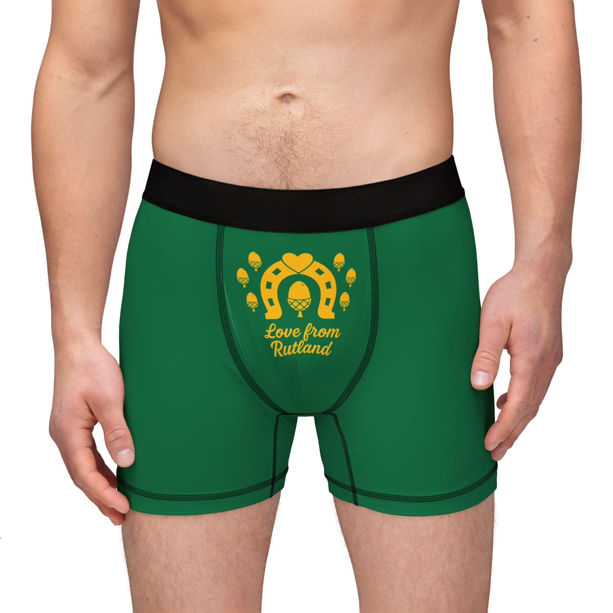 Men's Boxers with Classic Logo Design