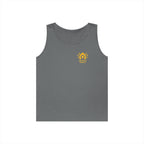 Sunshine Goddess Unisex Heavy Cotton Tank Top, Summer Style, Casual Wear, Beach Day Outfit, Gift for Her, Vacation Attire