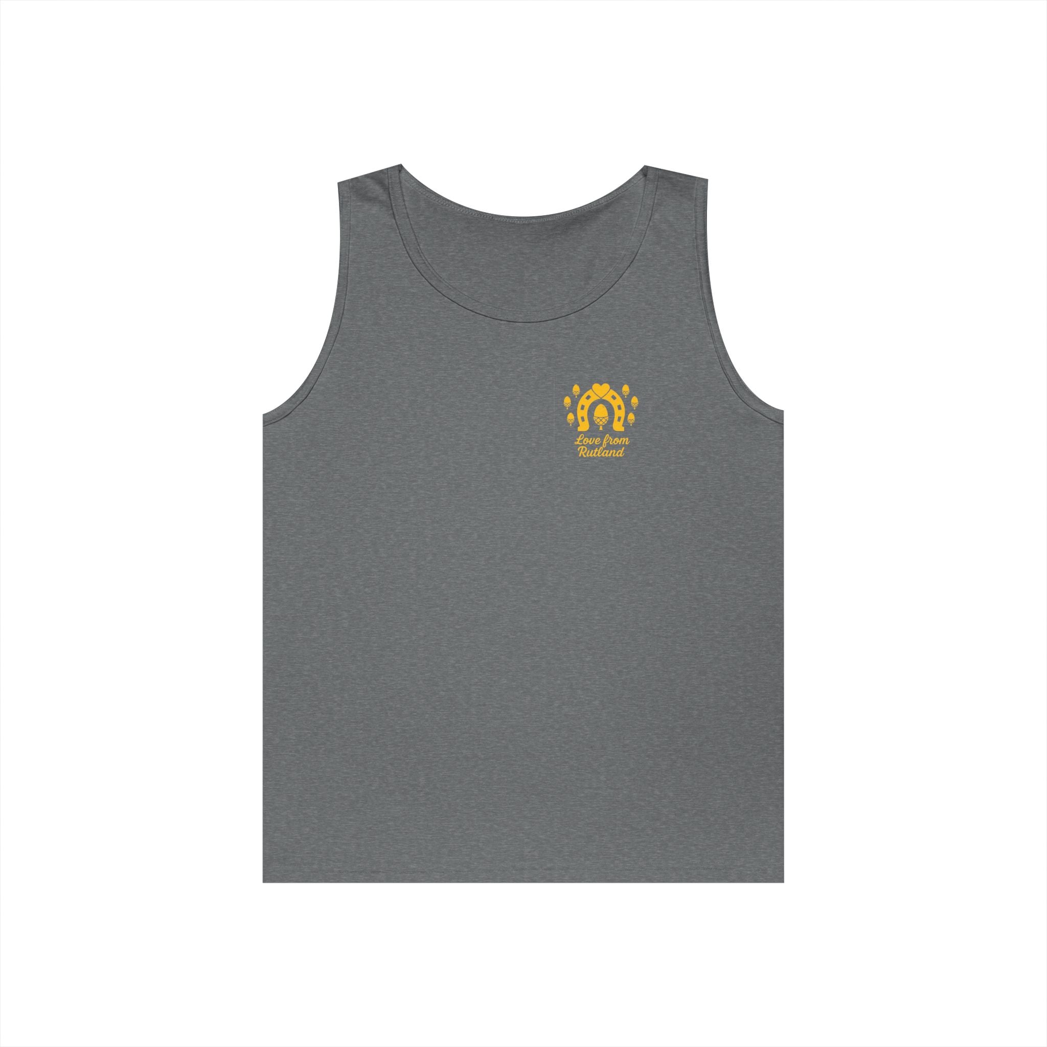Sunshine Goddess Unisex Heavy Cotton Tank Top, Summer Style, Casual Wear, Beach Day Outfit, Gift for Her, Vacation Attire