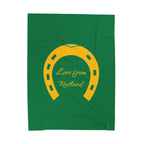 Classic Logo Velveteen Plush Blanket