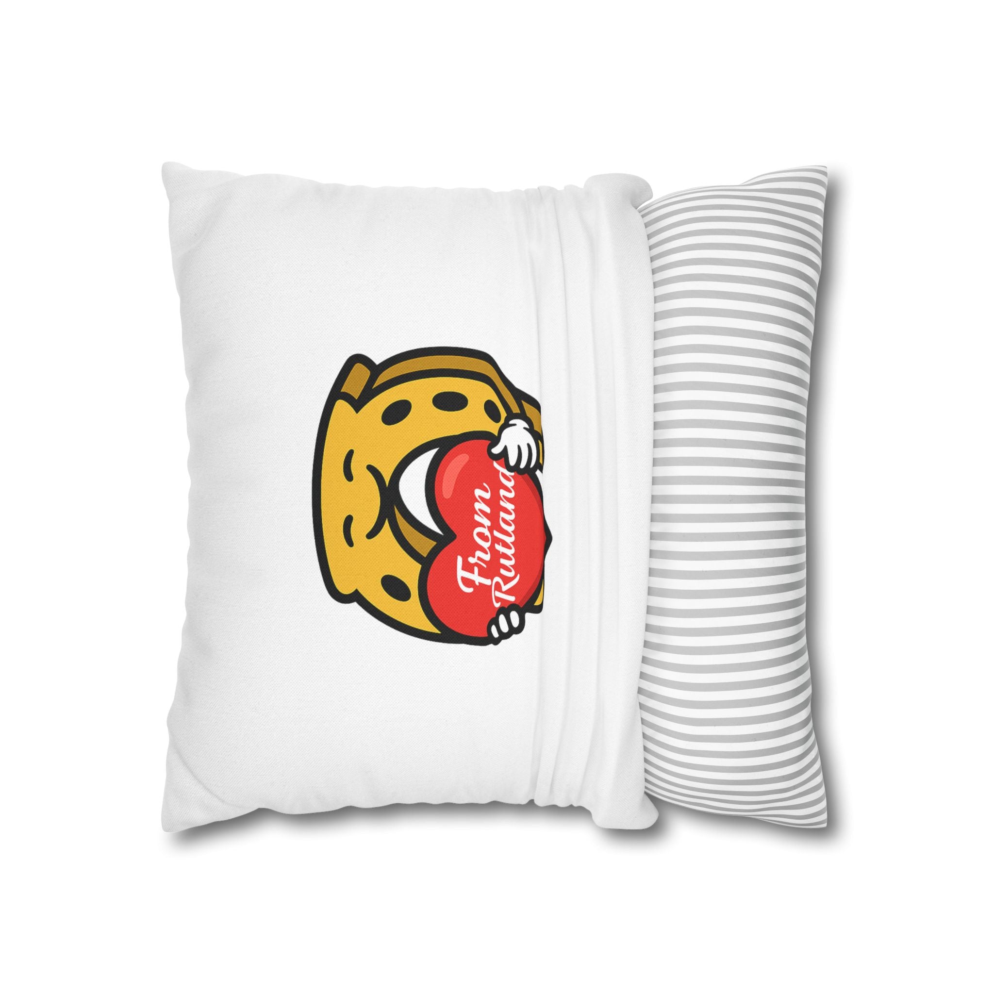 Spun Polyester Square Pillowcase