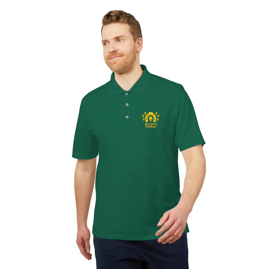 Classic Logo Adidas Unisex Performance Polo