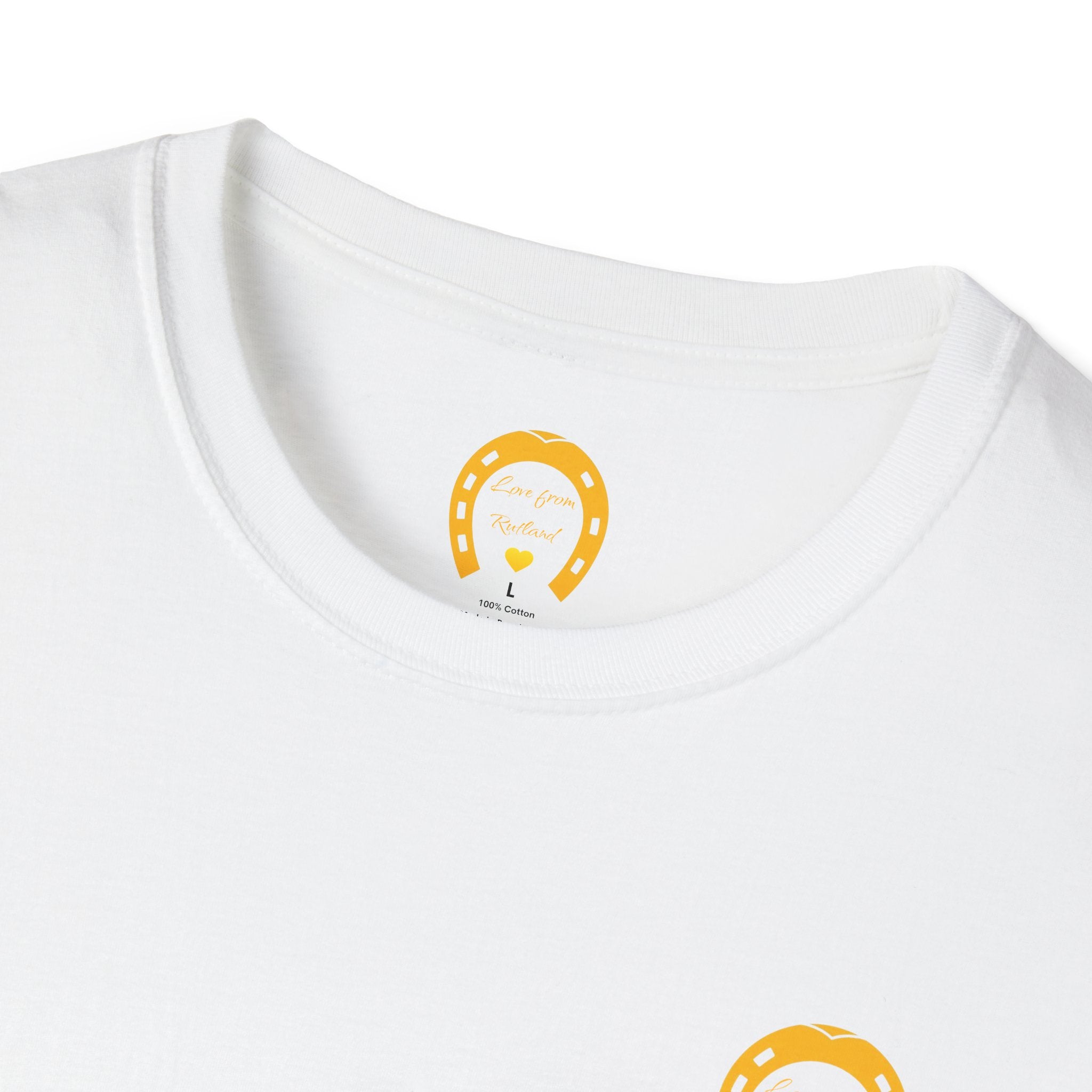 Heart & Horseshoe Unisex Softstyle T-Shirt