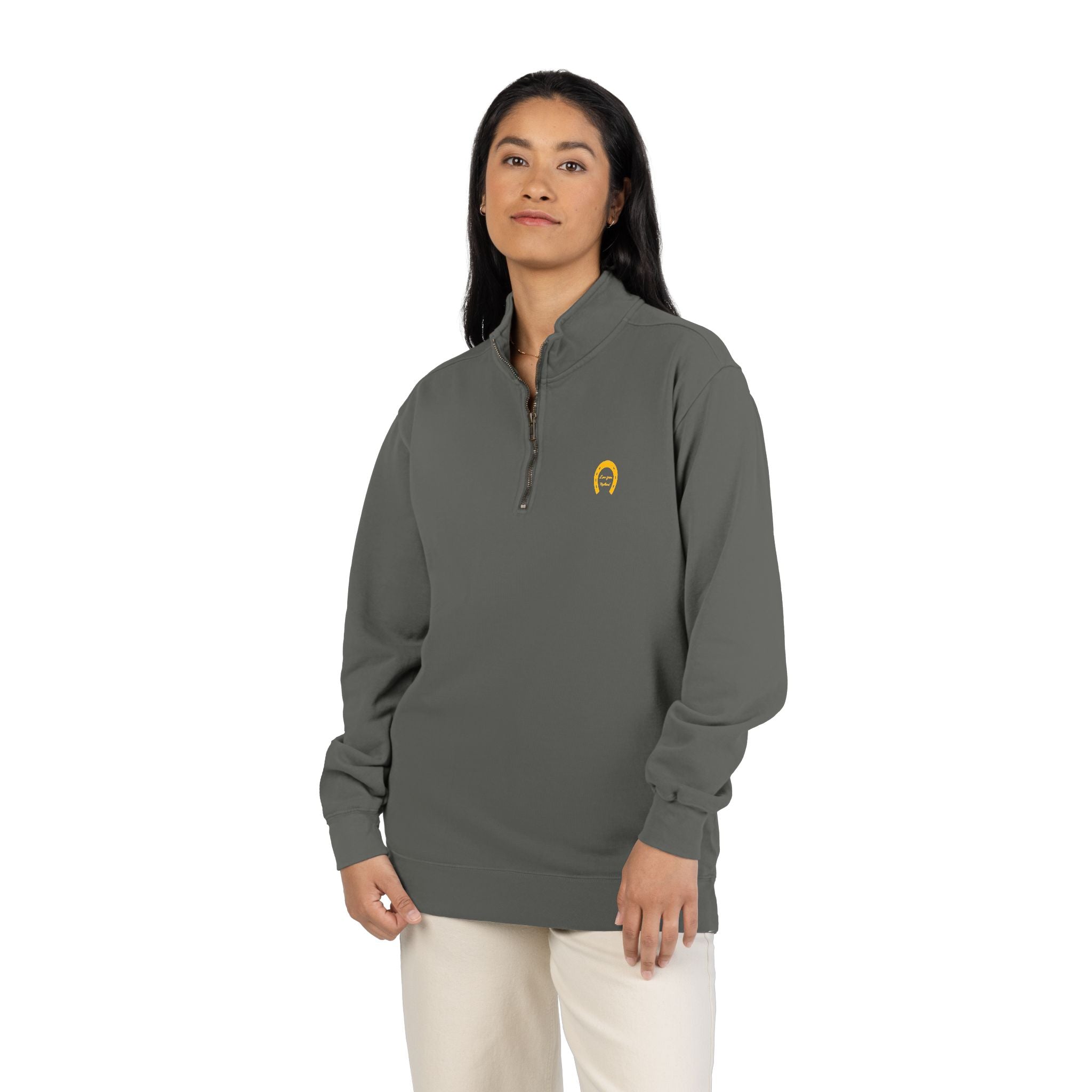 Classic Logo Quarter-Zip Sweatshirt