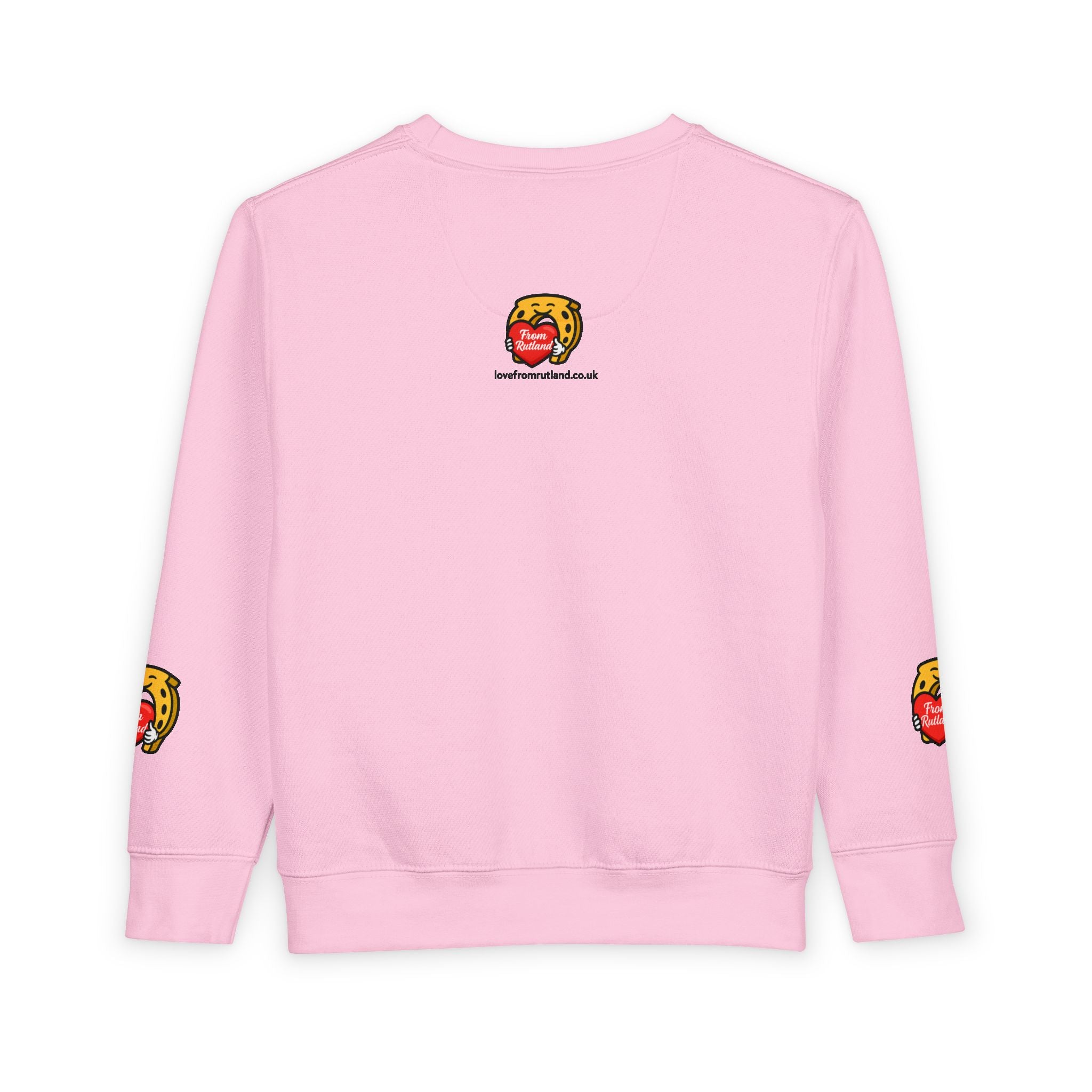 Heart & Horseshoe Toddler Sweatshirt