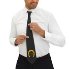 Classic Logo Black Love From Rutland Necktie