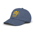 Trendy Distressed Cap with Classic Logo Design