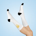Comfortable Custom Cushioned Crew Socks for Everyday Wear, Gift for Sports Lovers, Fun Sock Gift, Unique Accessories for All Occasions