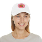 Heart & Horseshoe Cap with Leather Patch (Round)