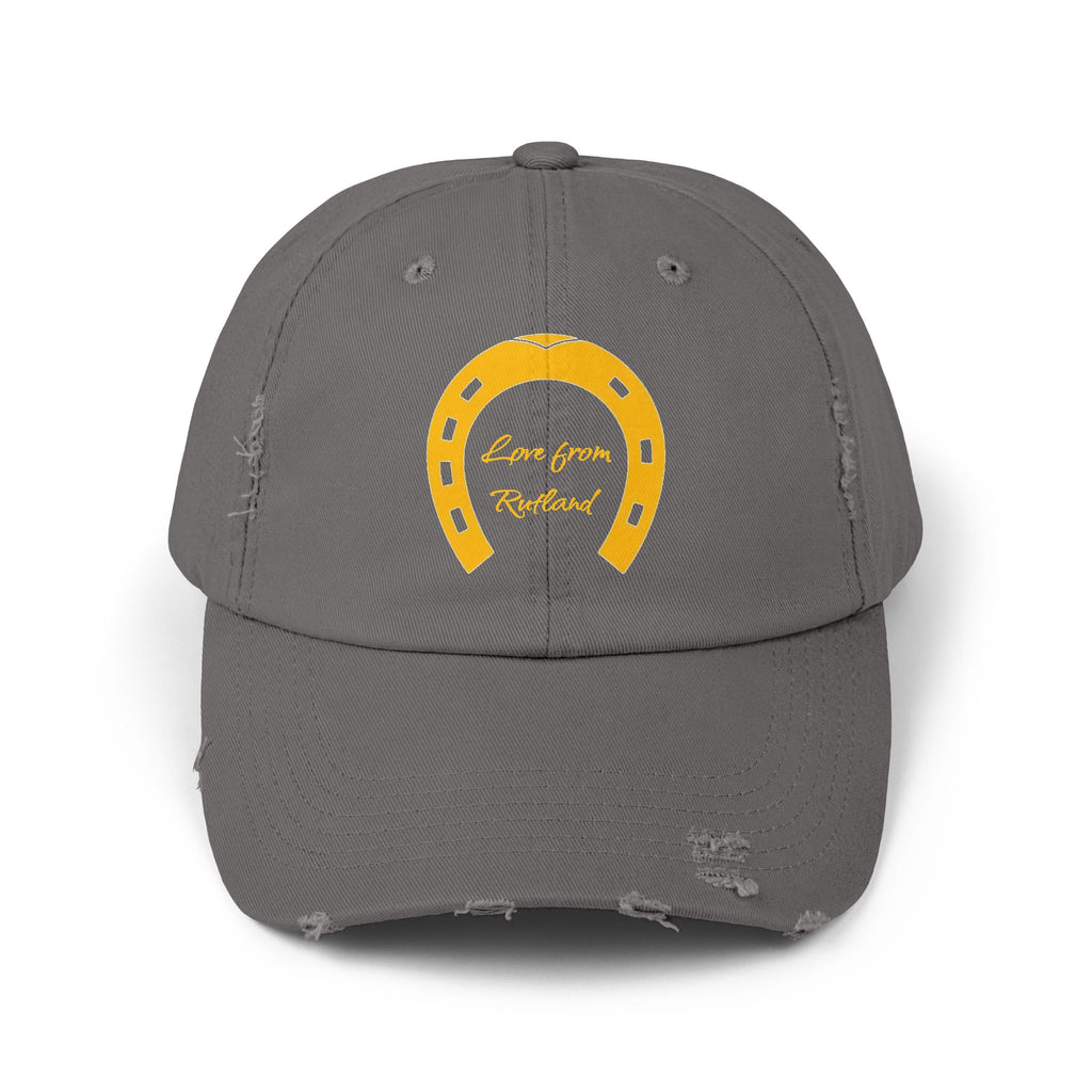 Trendy Distressed Cap with Classic Logo Design