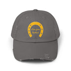 Trendy Distressed Cap with Classic Logo Design