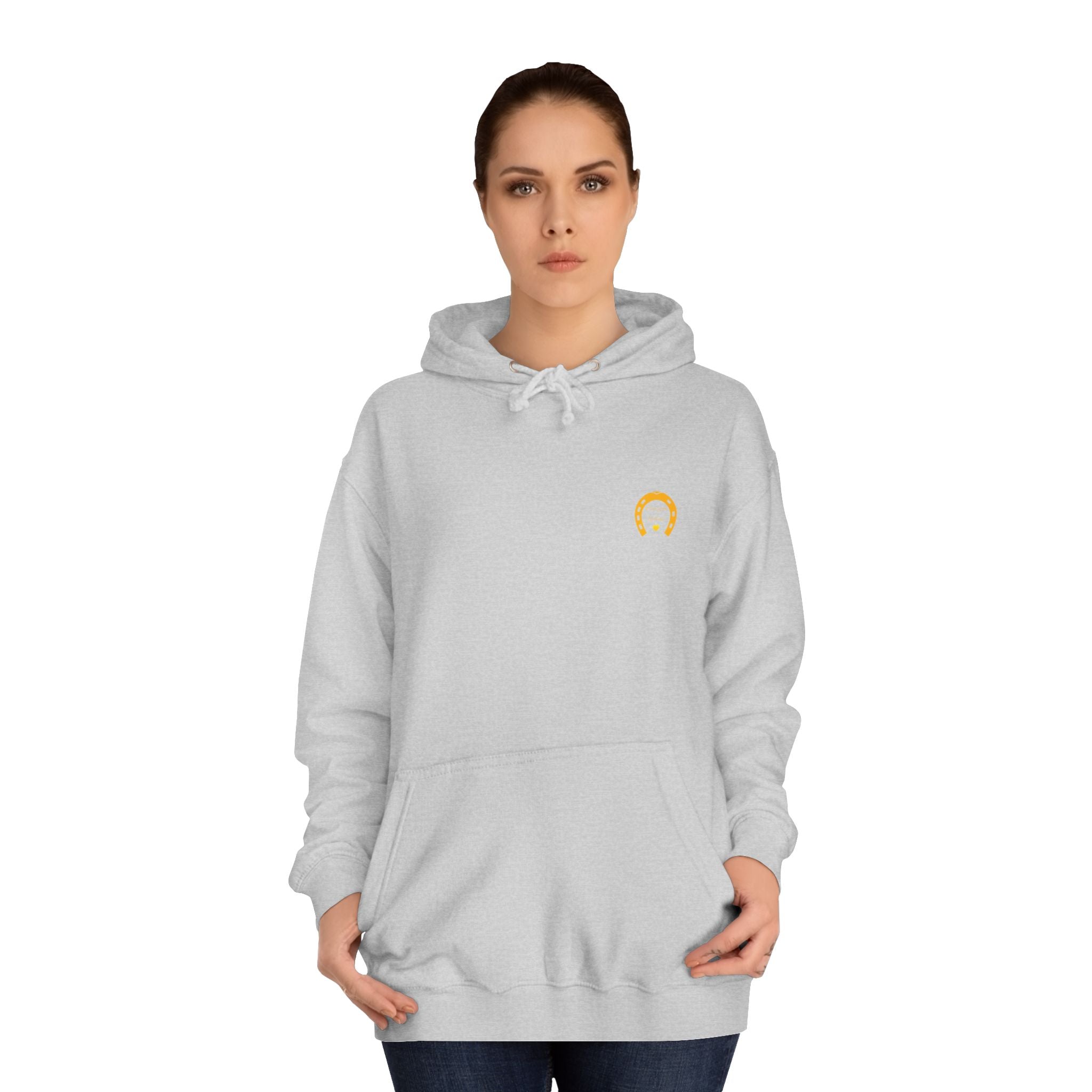 Heart & Horseshoe Unisex College Hoodie