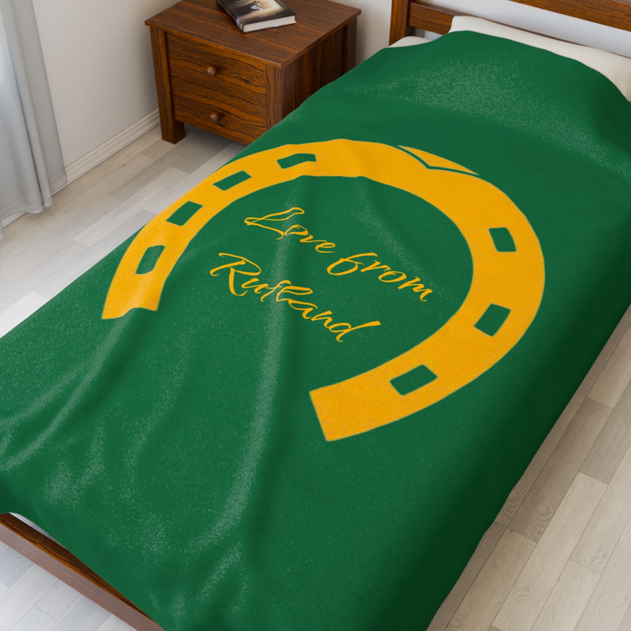 Classic Logo Velveteen Plush Blanket