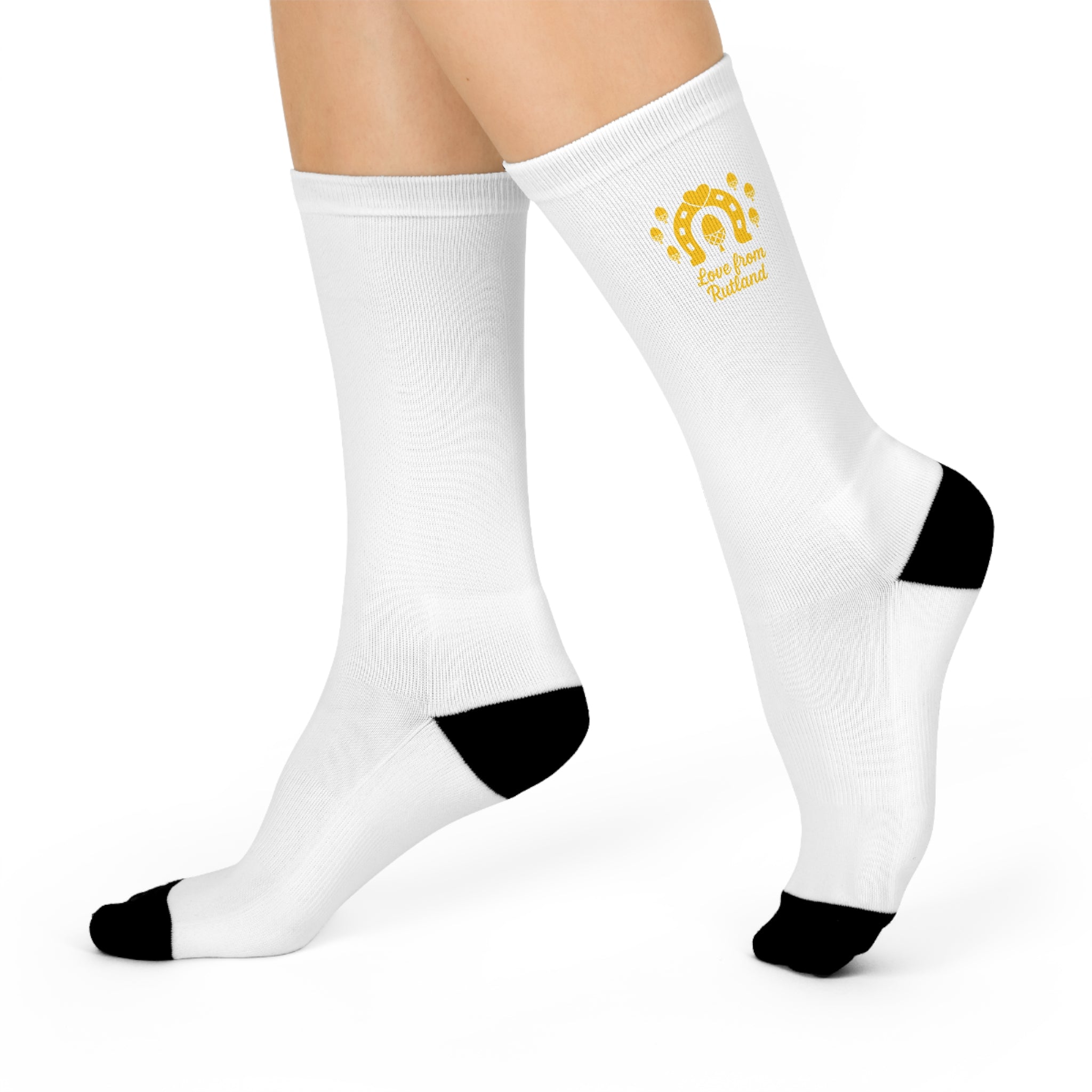 Comfortable Custom Cushioned Crew Socks for Everyday Wear, Gift for Sports Lovers, Fun Sock Gift, Unique Accessories for All Occasions