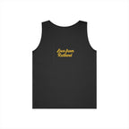 Sunshine Goddess Unisex Heavy Cotton Tank Top, Summer Style, Casual Wear, Beach Day Outfit, Gift for Her, Vacation Attire