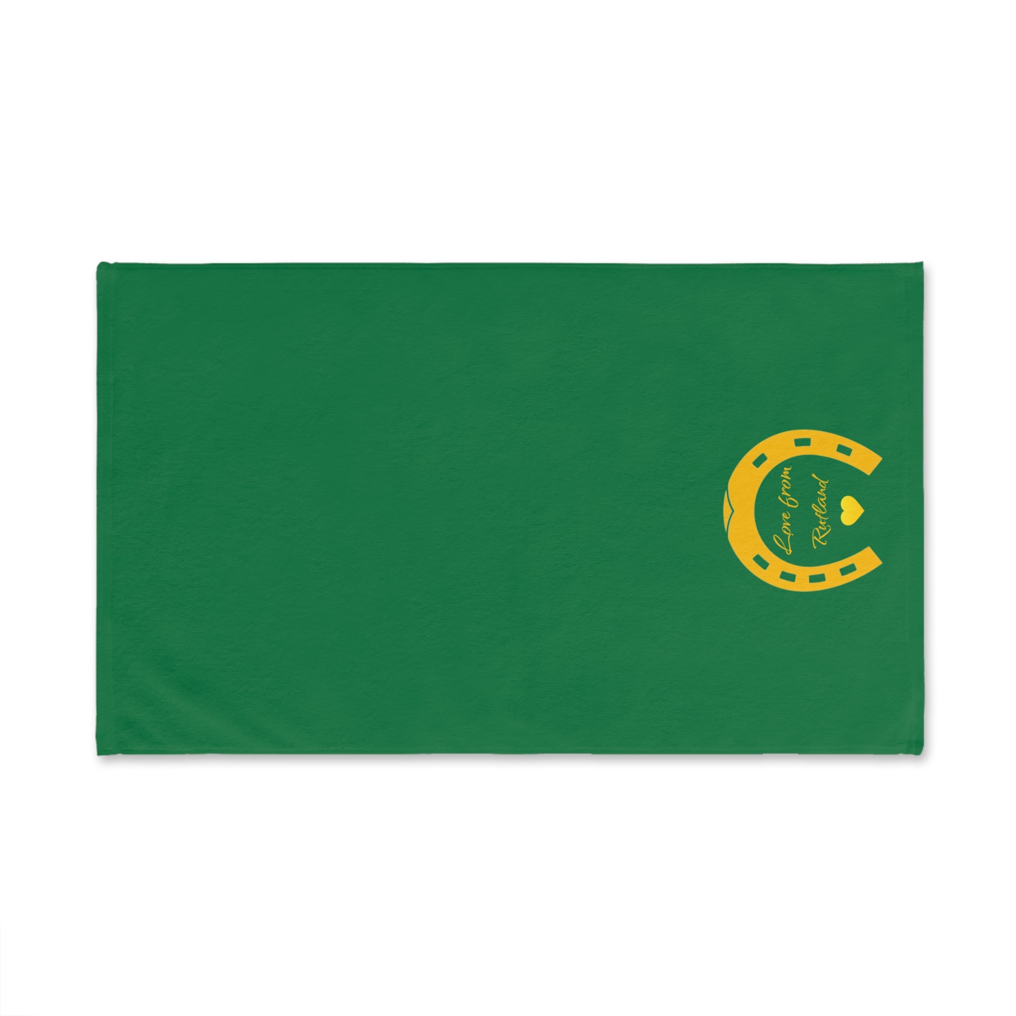 Heart & Horseshoe Hand Towel