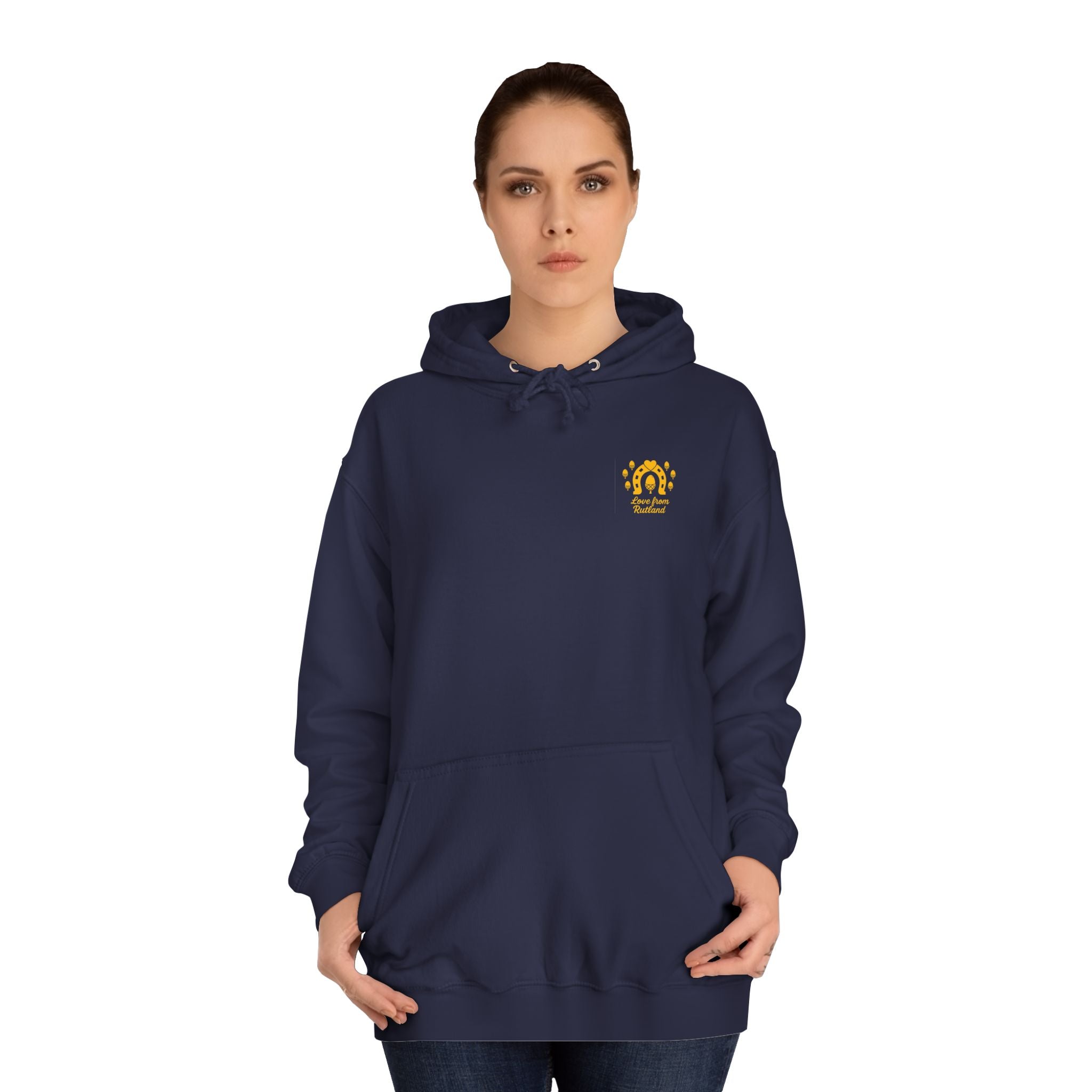 Unisex College Hoodie with Classic Design