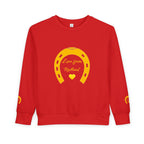 Heart & Horseshoe Toddler Sweatshirt