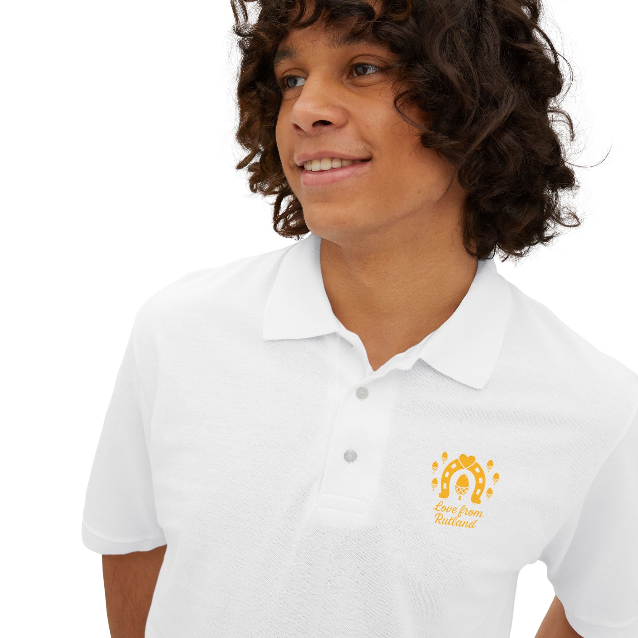 Stylish Men's Piqué Classic Logo Polo Shirt