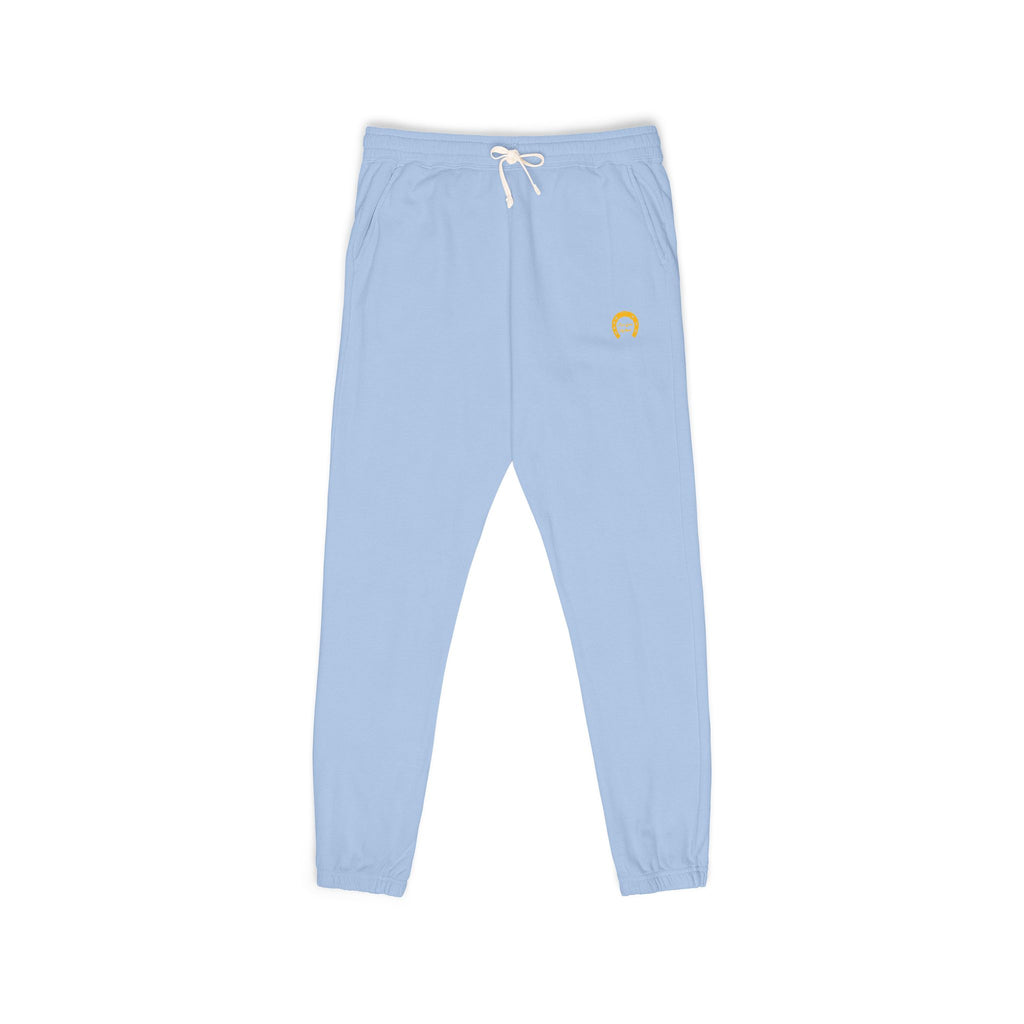 Classic Logo Cozy Garment-Dyed Sweatpants | Unisex Fleece Lounge Pants