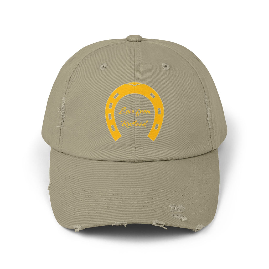 Trendy Distressed Cap with Classic Logo Design