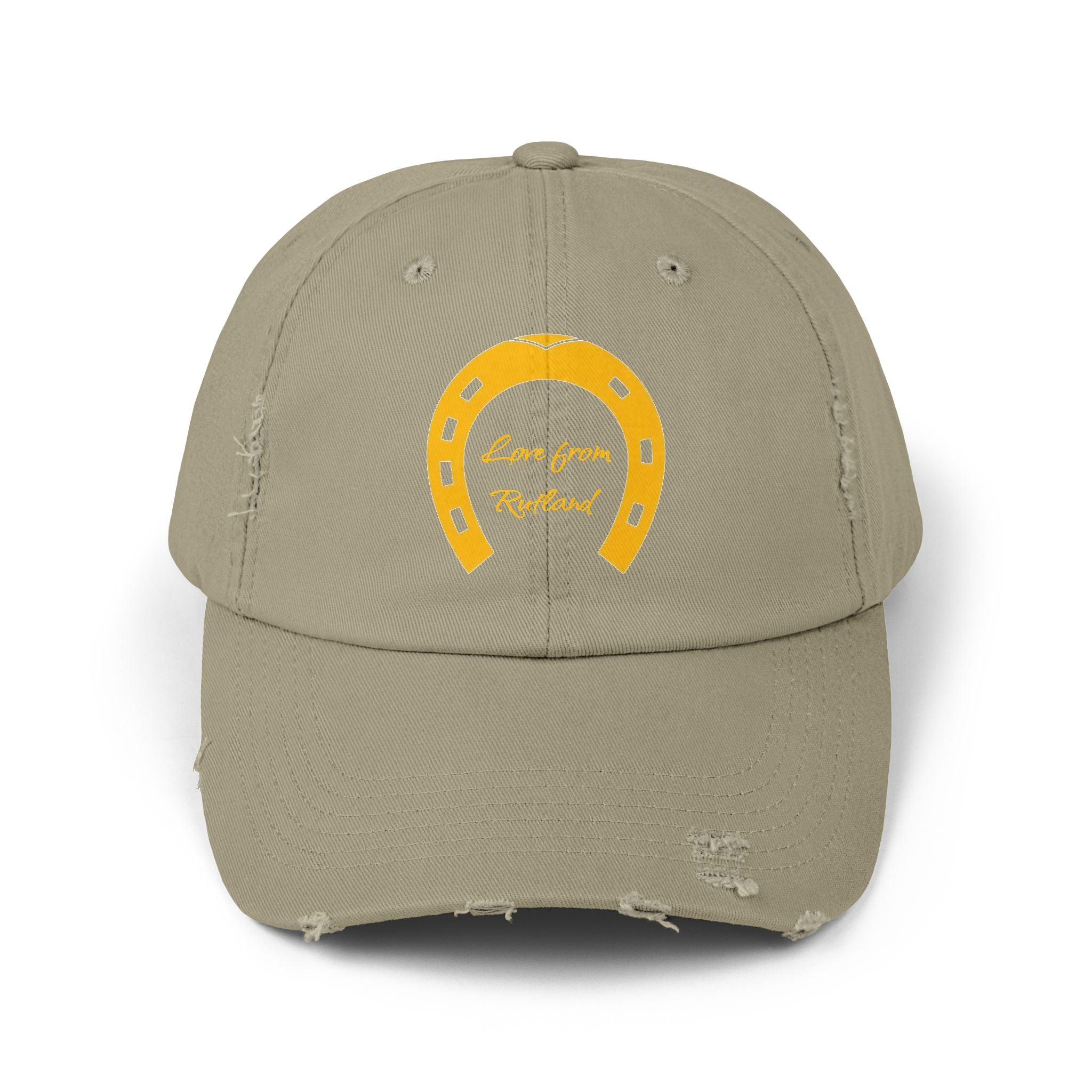 Trendy Distressed Cap with Classic Logo Design