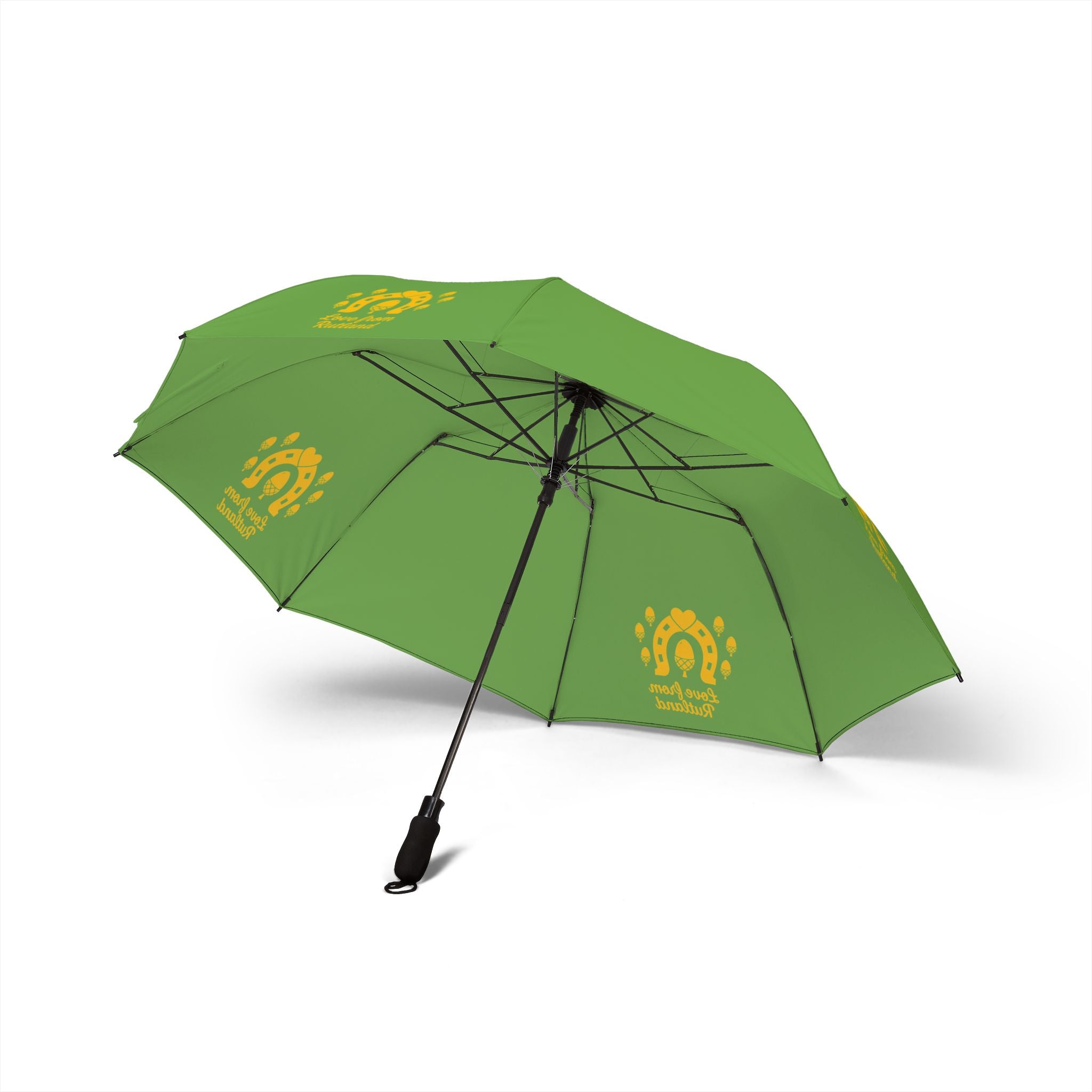Classic Logo Foldable Umbrella | Compact Automatic Sun & Rain Protection