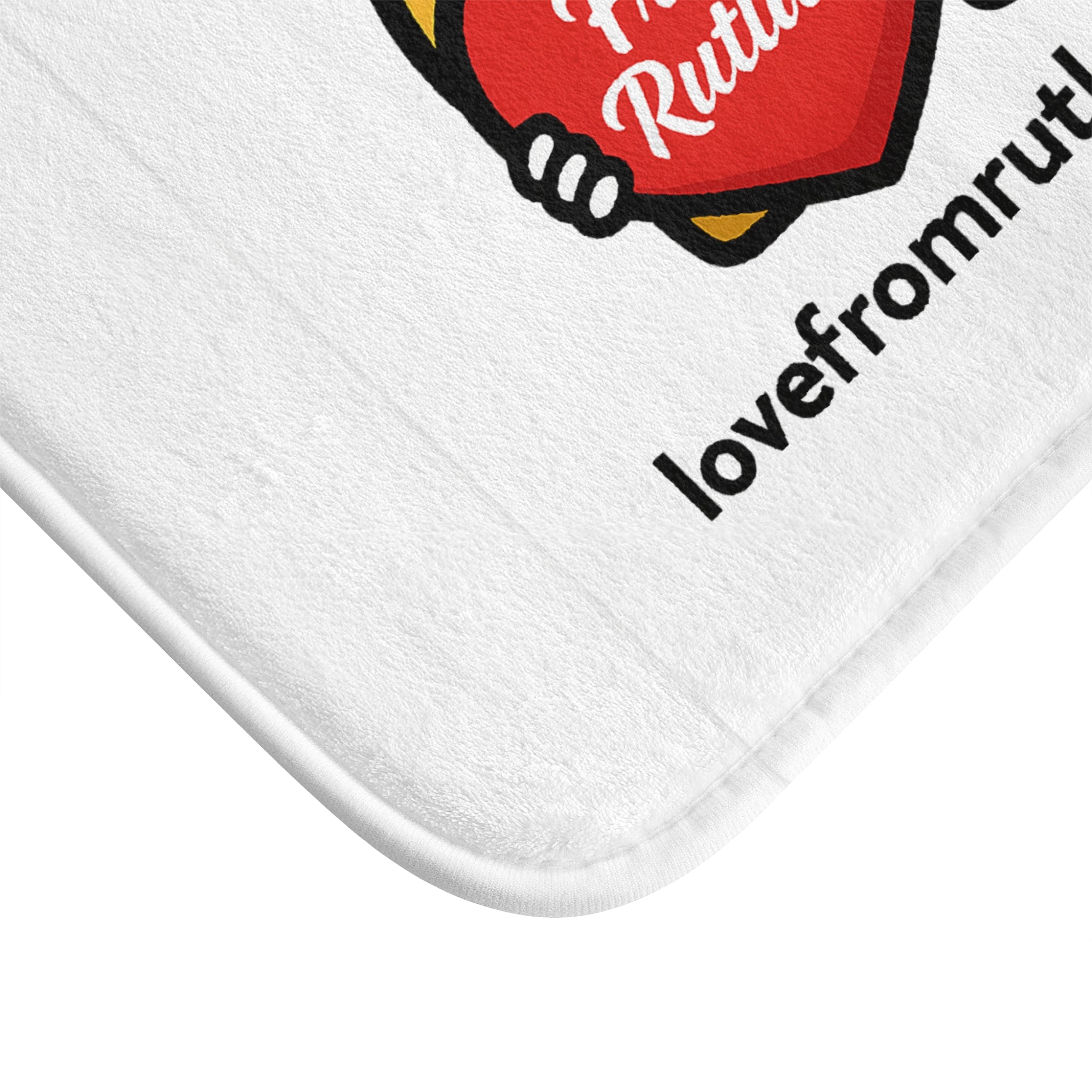 Heart & Horseshoe Bath Mat
