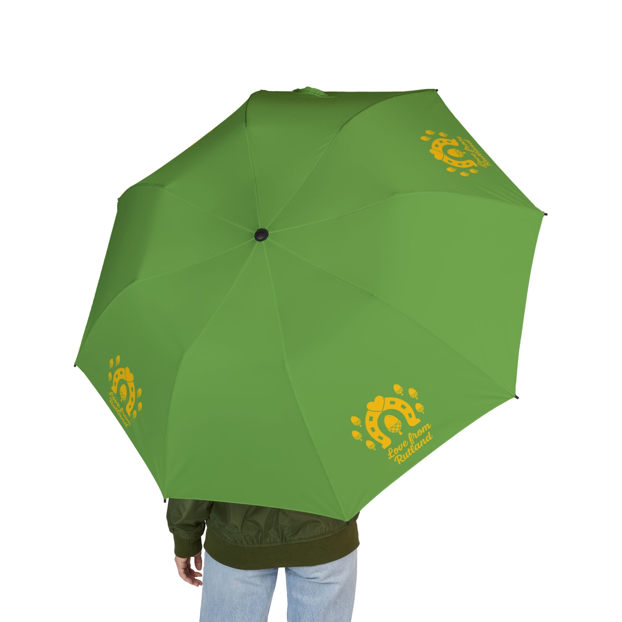 Classic Logo Foldable Umbrella | Compact Automatic Sun & Rain Protection