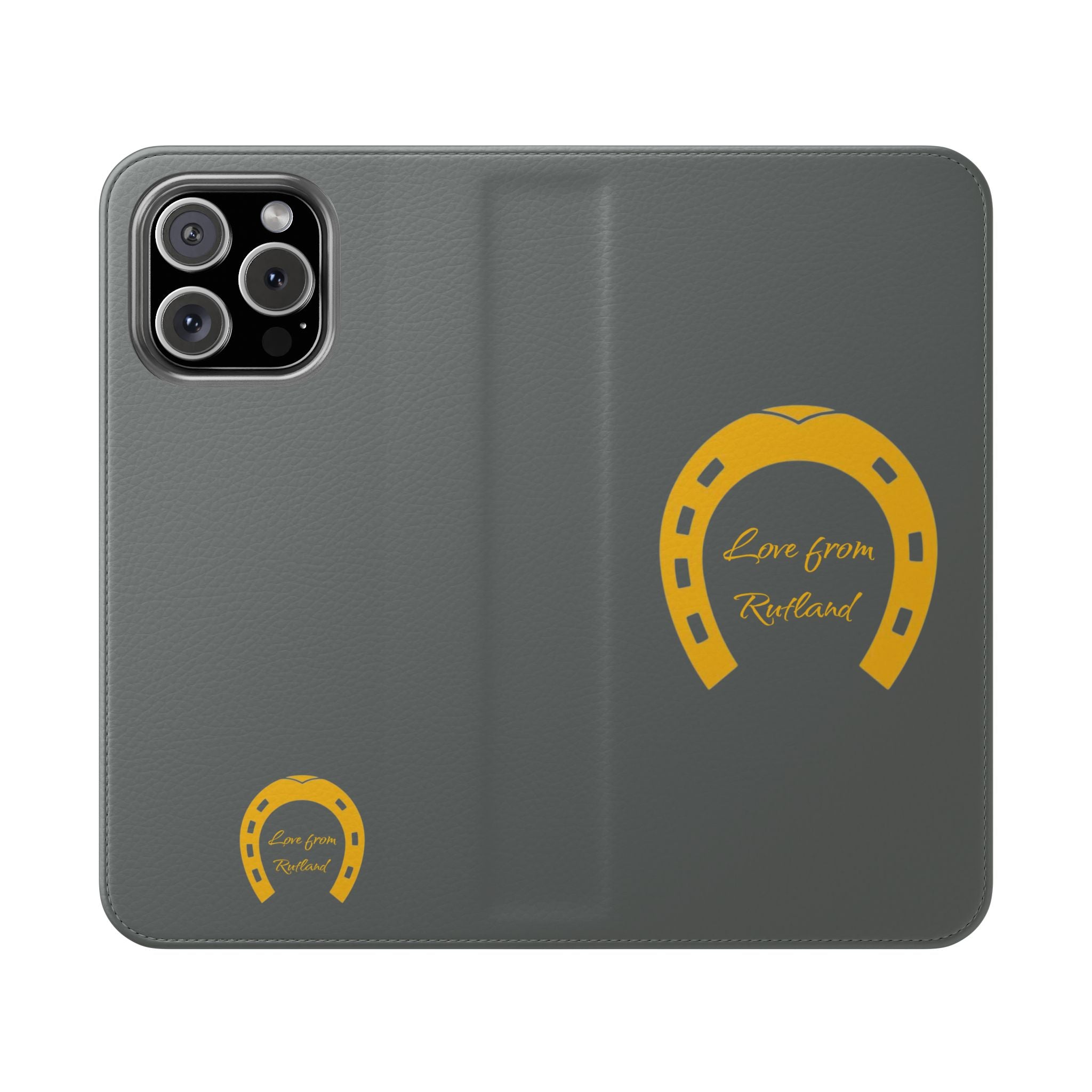 Classic Logo Love From Rutland Flip Phone Cases