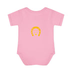 Heart & Horseshoe Bodysuit - Cute Gift for Newborns, Baby Shower, Birthday Outfit, Infants,