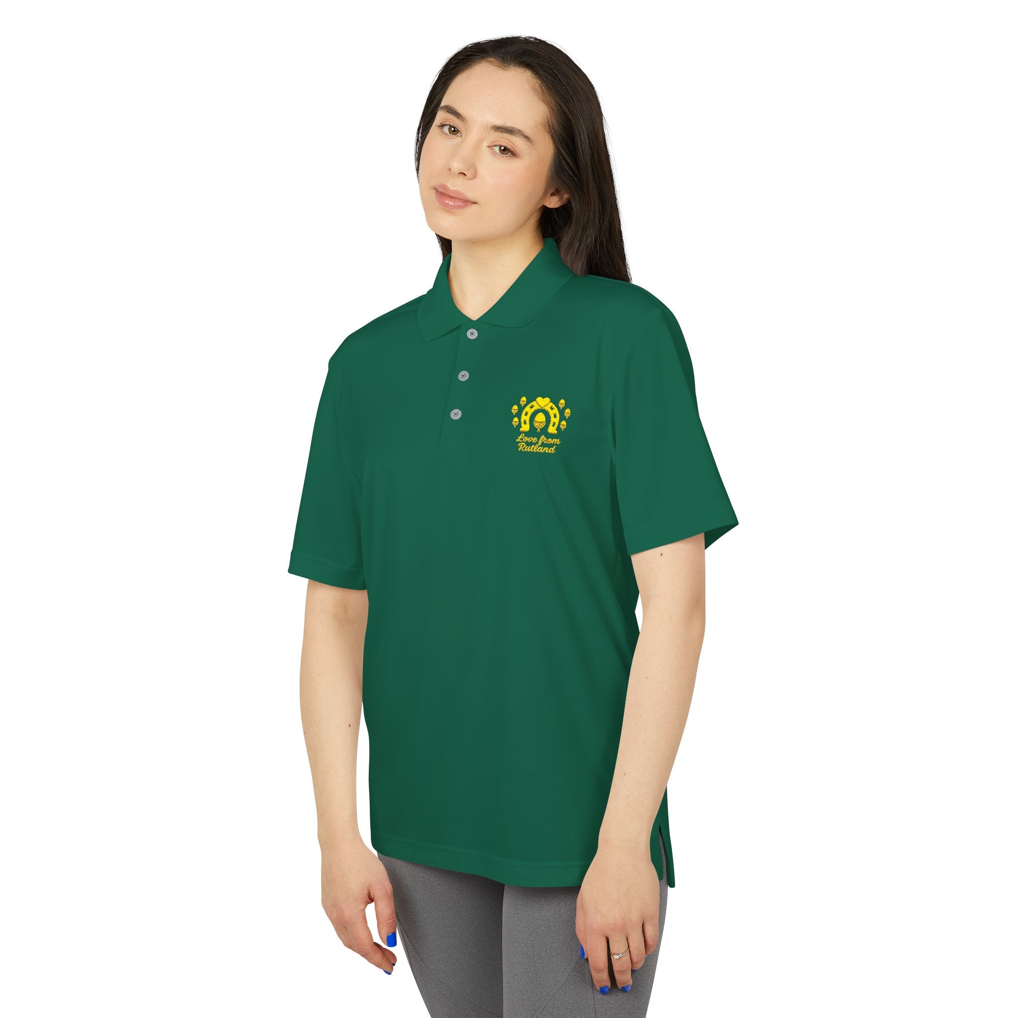 Classic Logo Adidas Unisex Performance Polo