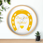 Heart & Horseshoe Wall Clock
