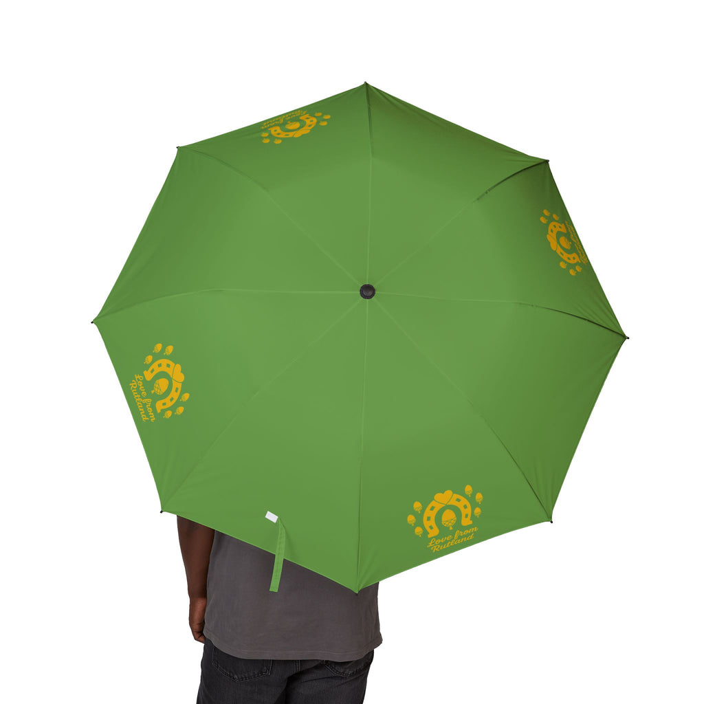 Classic Logo Foldable Umbrella | Compact Automatic Sun & Rain Protection