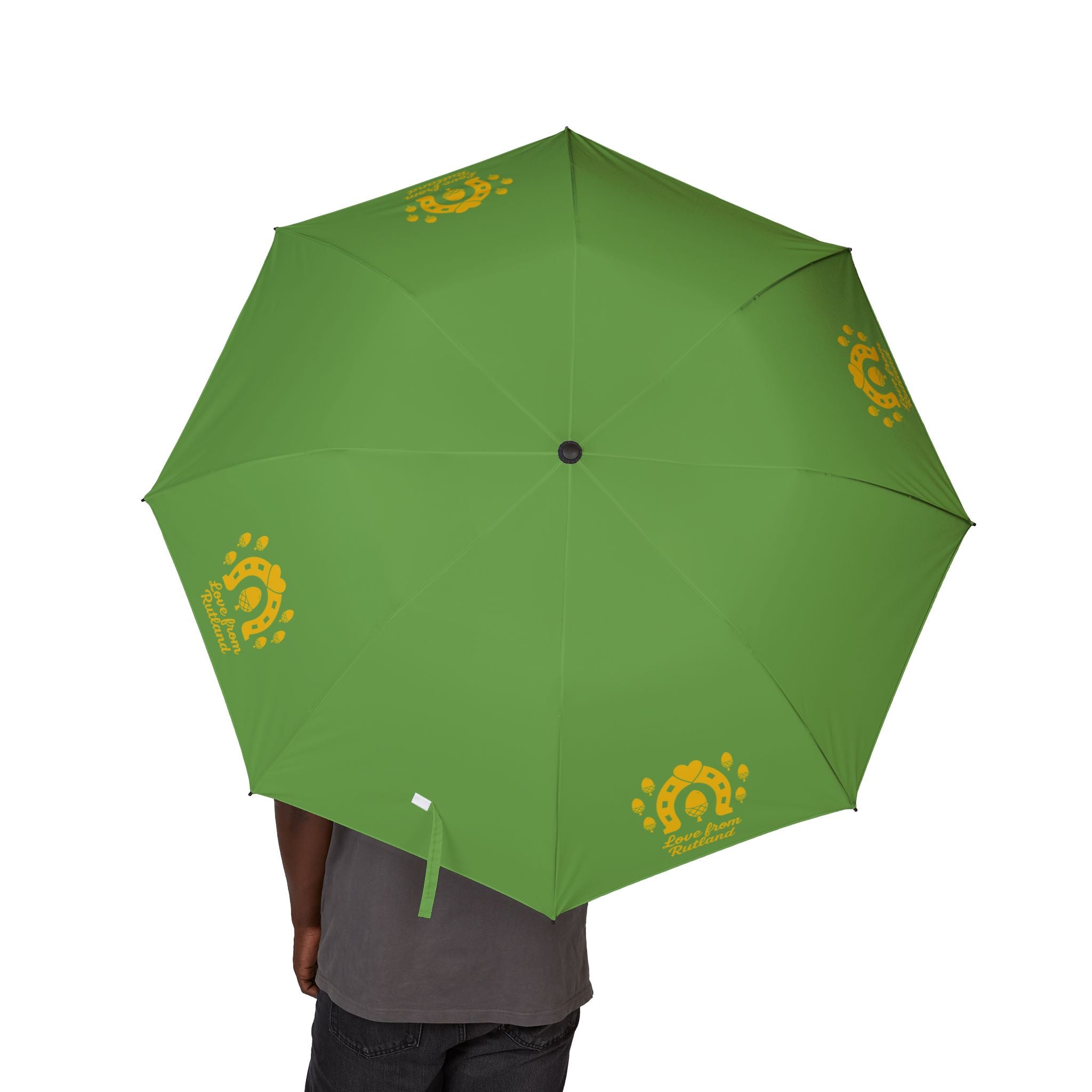 Classic Logo Foldable Umbrella | Compact Automatic Sun & Rain Protection