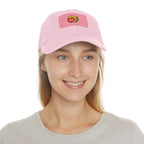 Heart & Horseshoe Cap with Leather Patch (Rectangle)