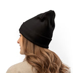 Classic Logo Embroidered Knit Beanie