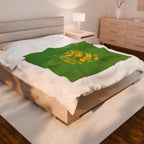 Classic Logo Velveteen Plush Blanket