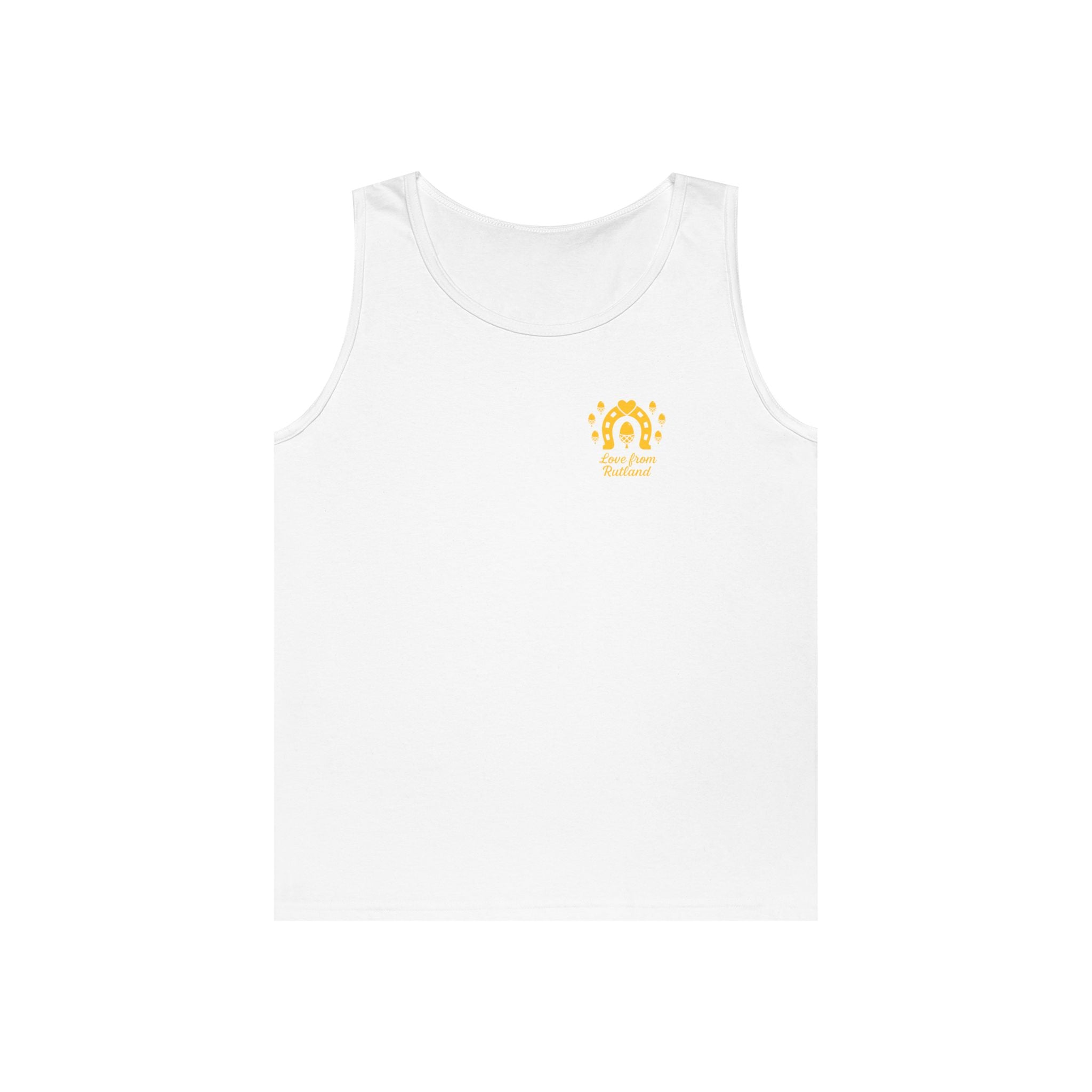 Sunshine Goddess Unisex Heavy Cotton Tank Top, Summer Style, Casual Wear, Beach Day Outfit, Gift for Her, Vacation Attire