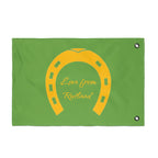 Classic Logo Love From Rutland Double Sided Flag