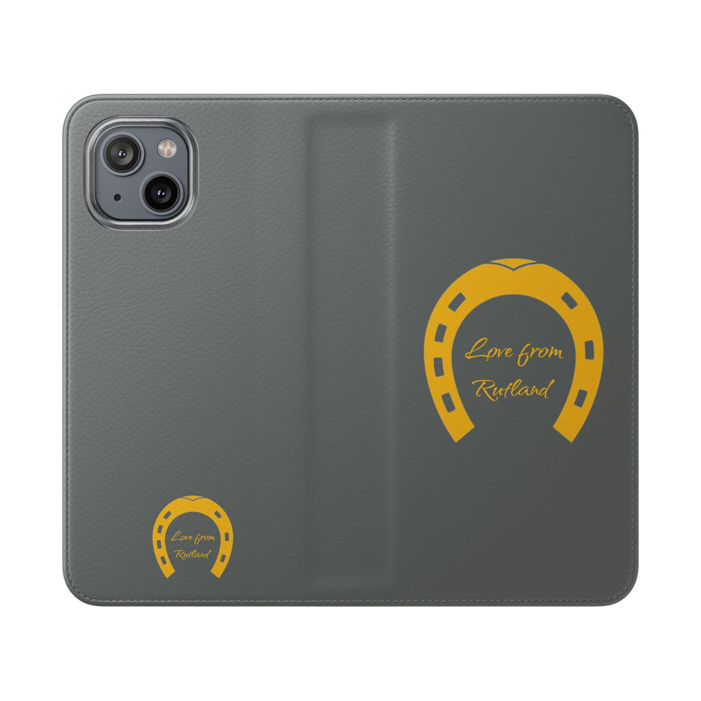 Classic Logo Love From Rutland Flip Phone Cases