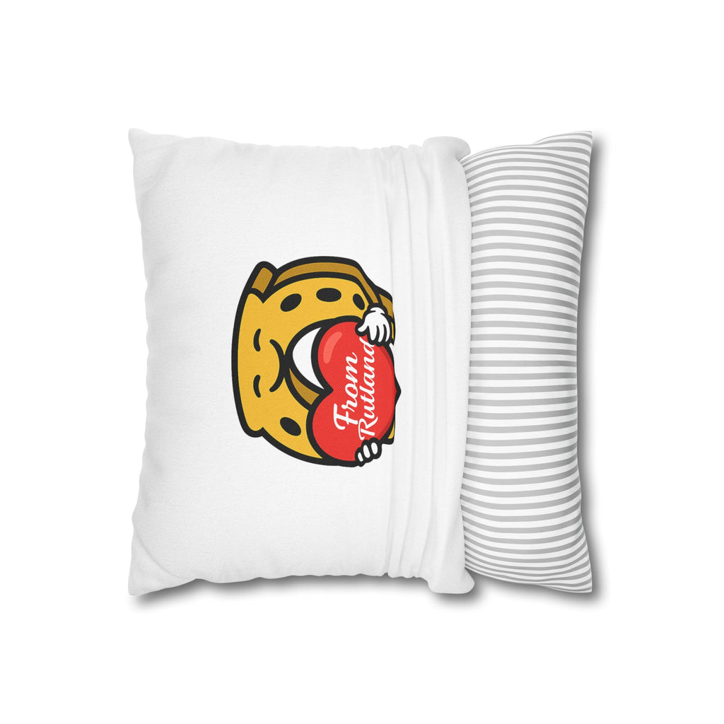 Spun Polyester Square Pillowcase